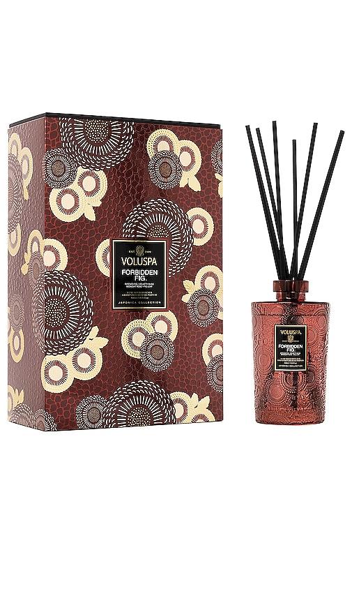 Voluspa Luxe Forbidden Fig Diffuser in Burgundy by VOLUSPA