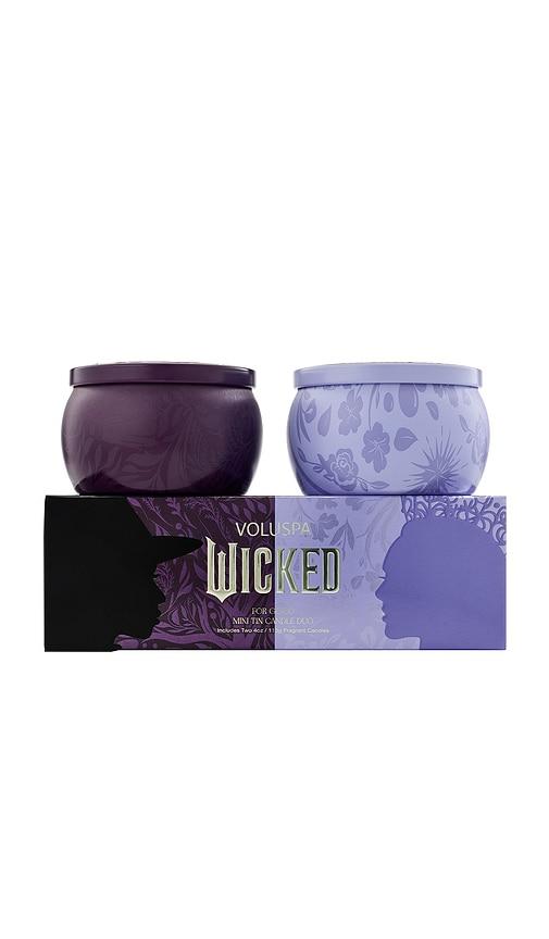 Voluspa Wicked Act II Mini Tin Duo Gift Set in Beauty by VOLUSPA