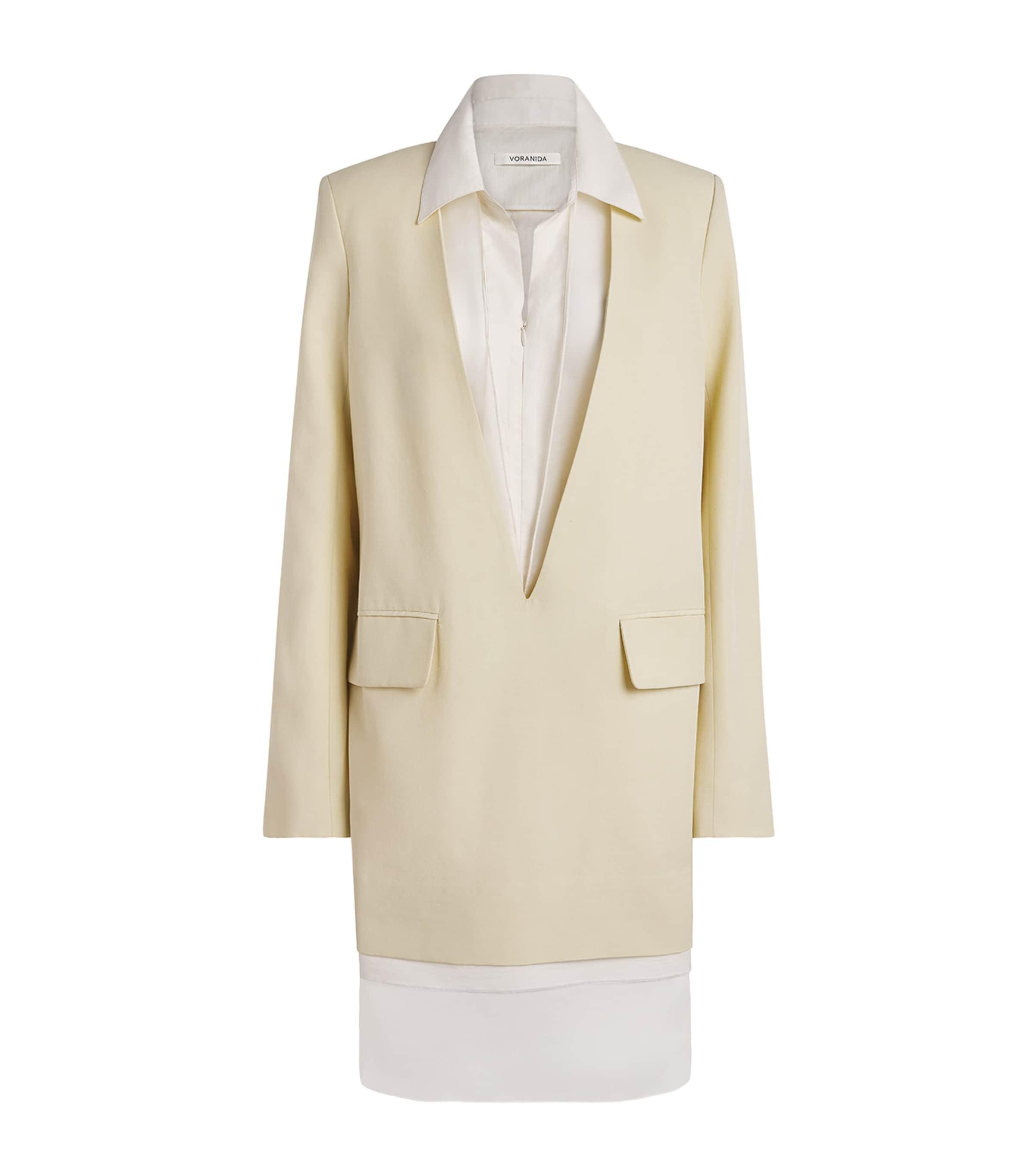 Voranida Layered Nythera Blazer Mini Dress by VORANIDA