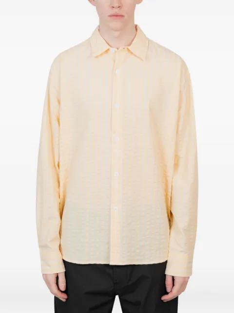 seersucker striped shirt by VOUS DECIDEZ