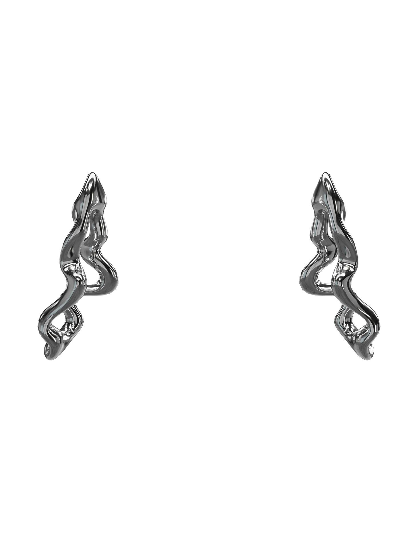 MELTED EARRINGS by VOUS X V1S4G3