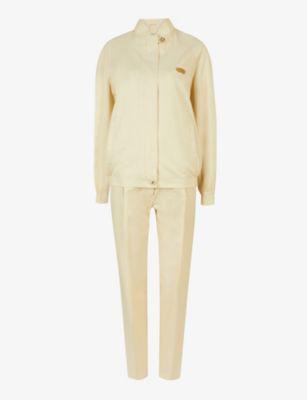 Pre-loved Aquascutum cotton-blend two-piece set by VOUT VINTAGE