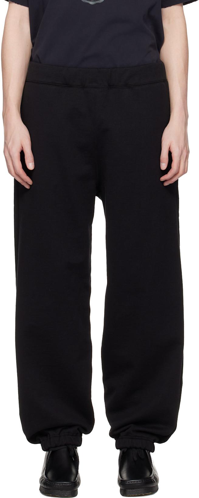 Black Classic Sweatpants by VOWELS