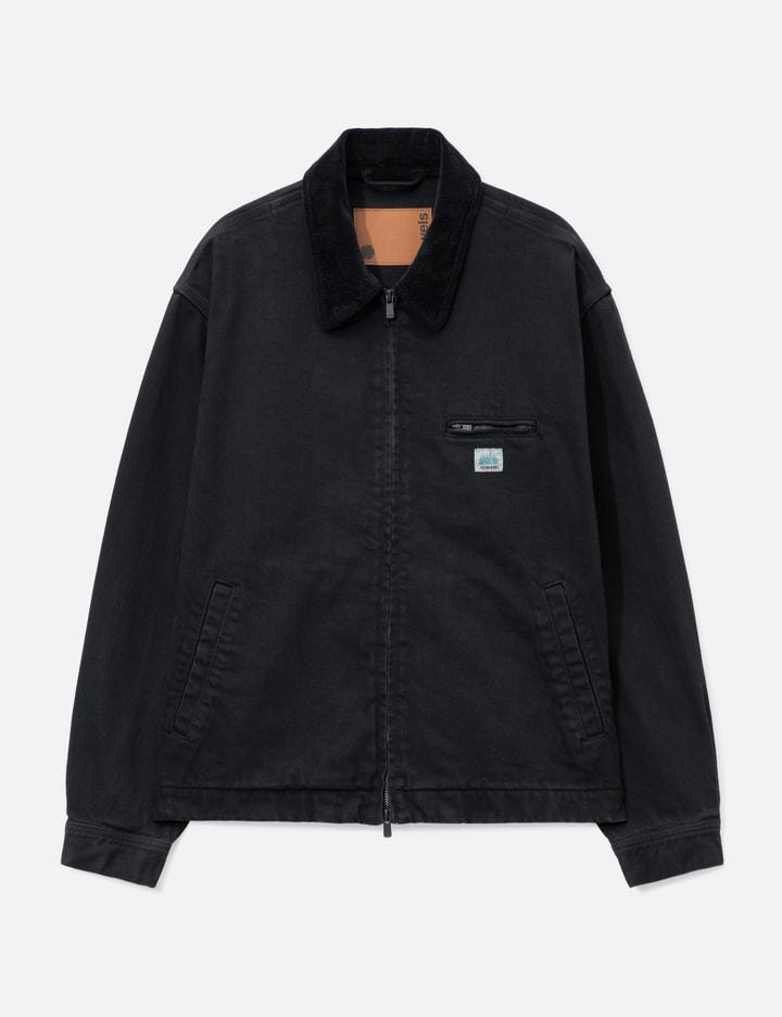 Cord Collared Zip-Up Jacket by VOWELS