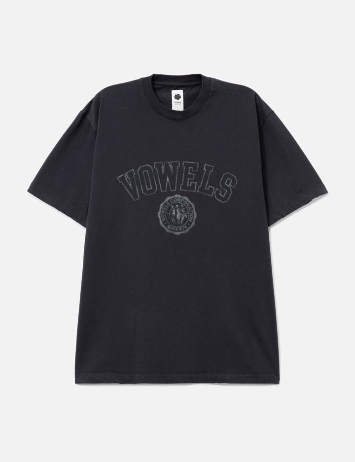 Faded Collegiate Tee by VOWELS