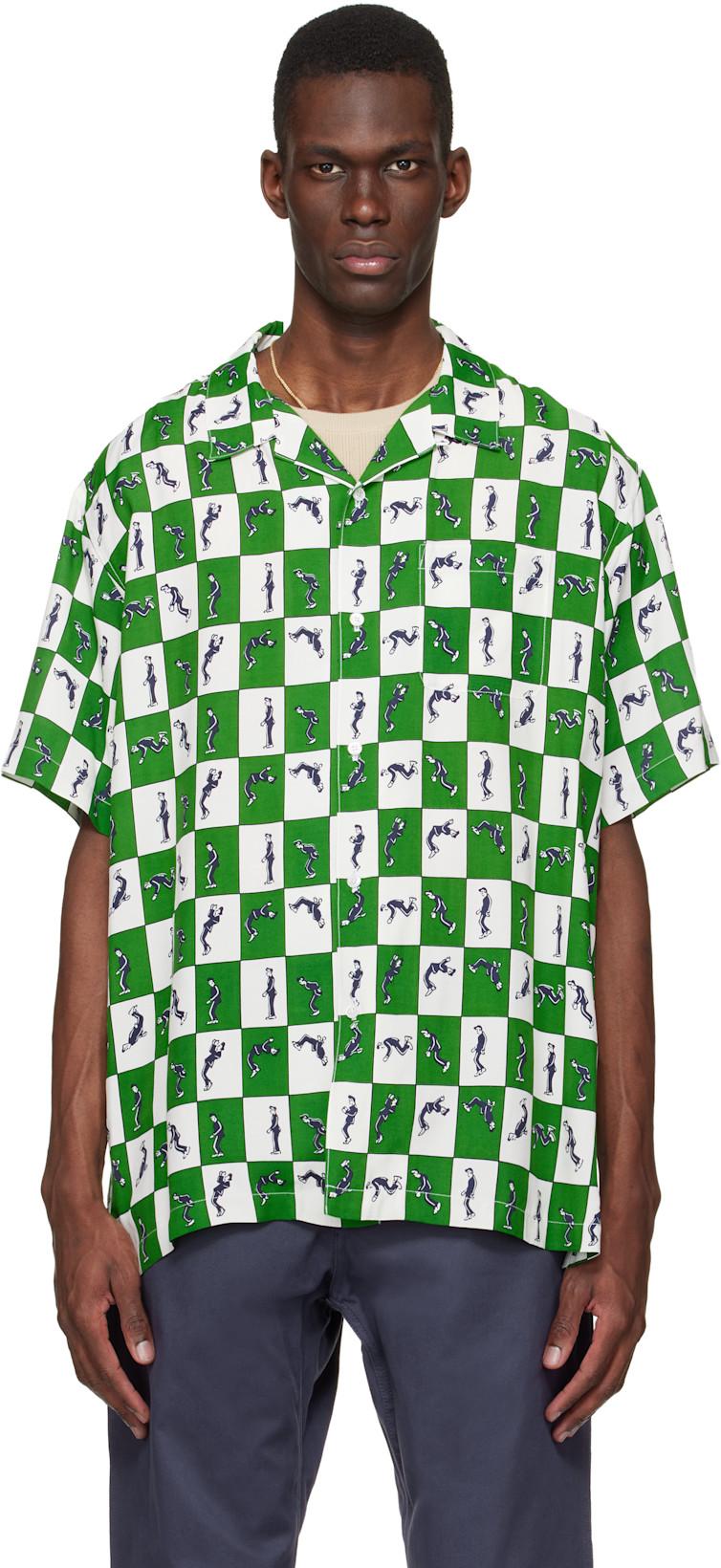 Green Elvis Shirt by VOWELS