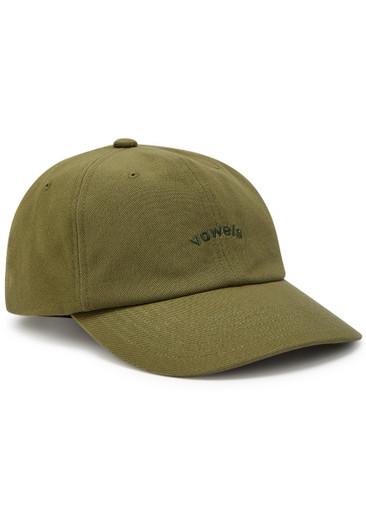 Logo-embroidered cotton cap by VOWELS