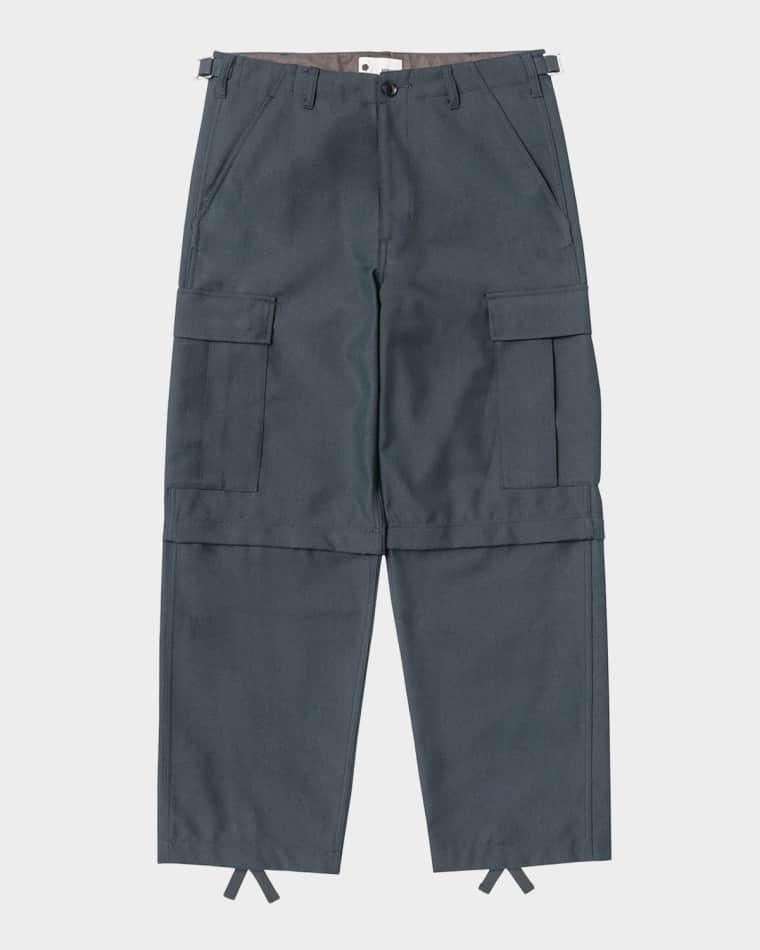 Men's Chambray Convertible Cargo Pants by VOWELS