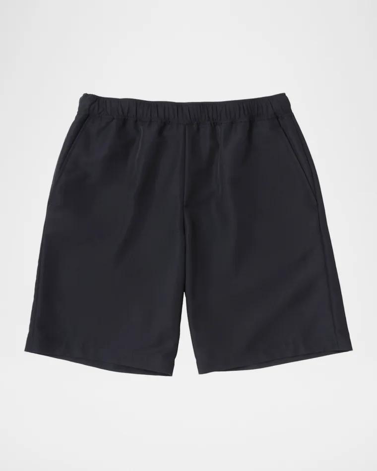 Men's Easy Wool and Nylon Pull-On Shorts by VOWELS