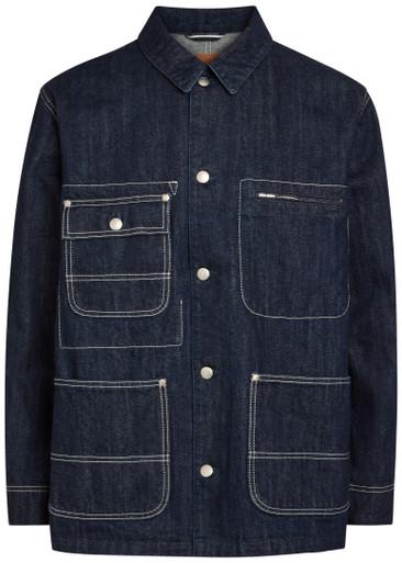 Patch pocket denim jacket by VOWELS