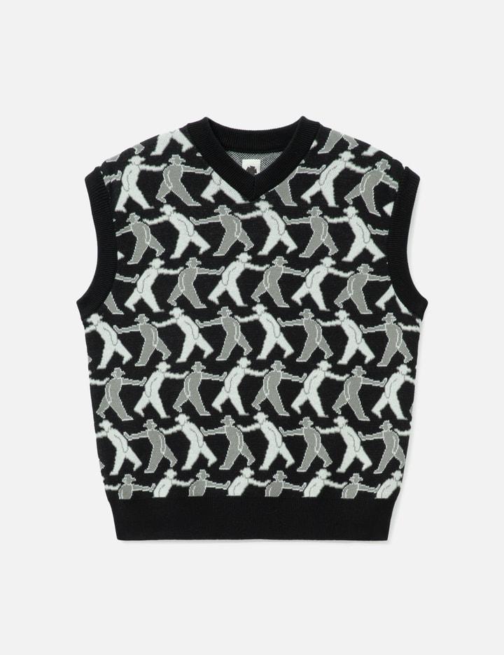 Tag-A-Long Knitted Vest by VOWELS