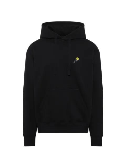 floral-embroidered hoodie by VOWELS