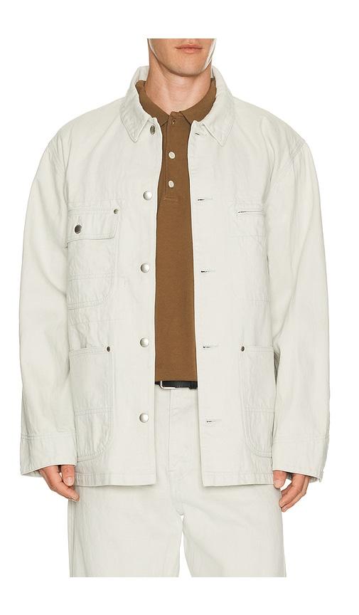 vowels Chore Jacket in Ivory by VOWELS