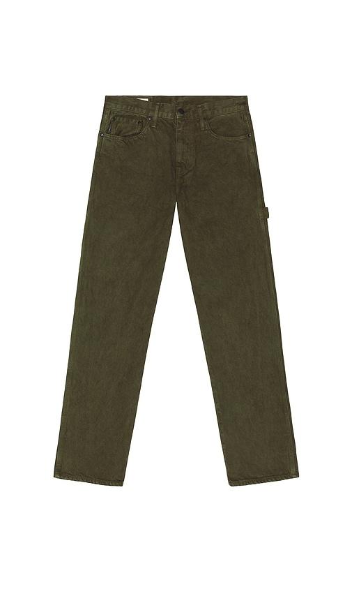 vowels Painter Pant in Green by VOWELS