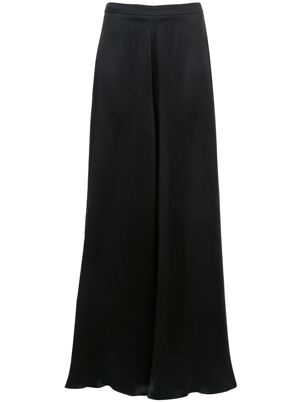 Charmeuse palazzo trousers by VOZ