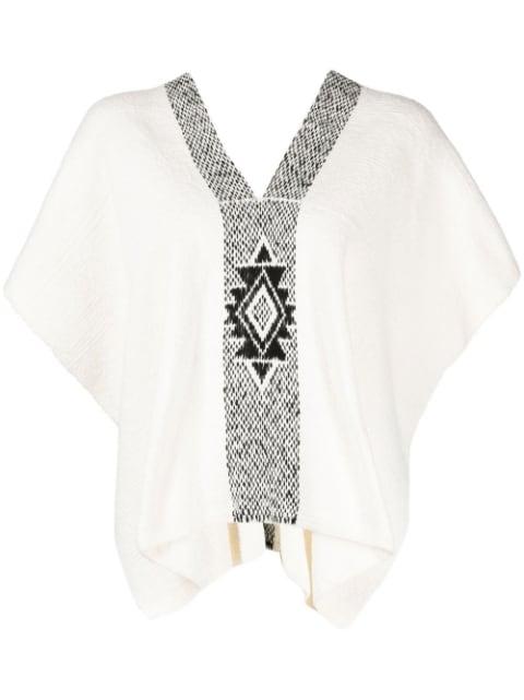 cotton knit top by VOZ