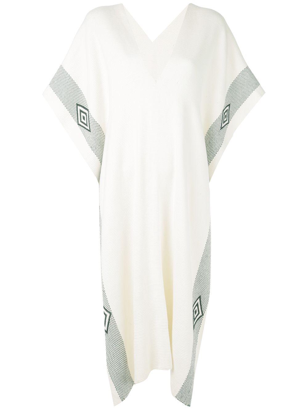 diamante pattern poncho by VOZ