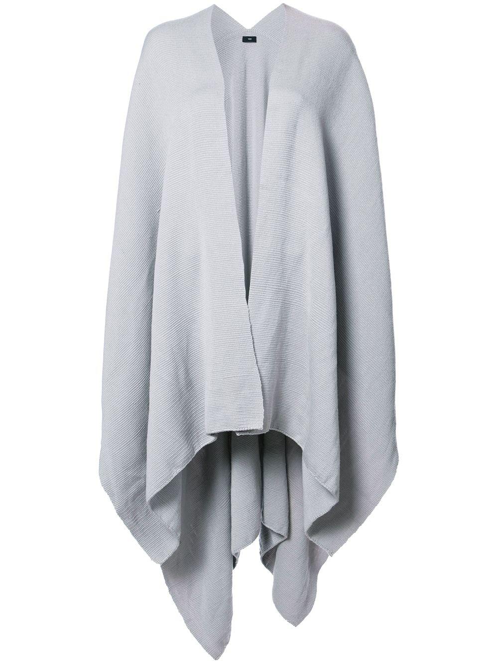 draped V-neck cape by VOZ