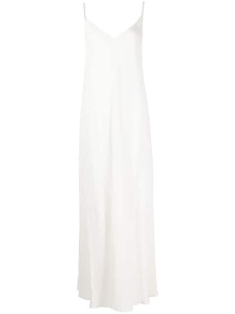 thin-strap parachute slip dress by VOZ