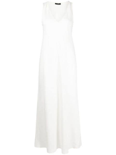 v-neck maxi dress by VOZ