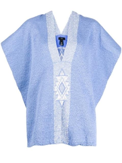 wide-sleeve knitted top by VOZ