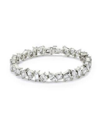 Arc Necklace in 14K White Gold by VRAI