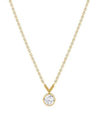 Arrow Necklace in 14K Gold by VRAI