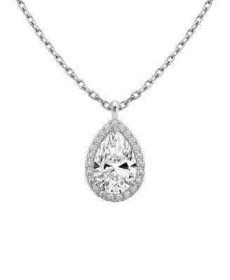 Halo Pendant in 14K Gold by VRAI
