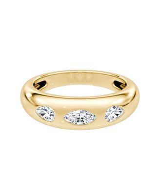 Petite Multi-Shape Band in 14K Gold by VRAI