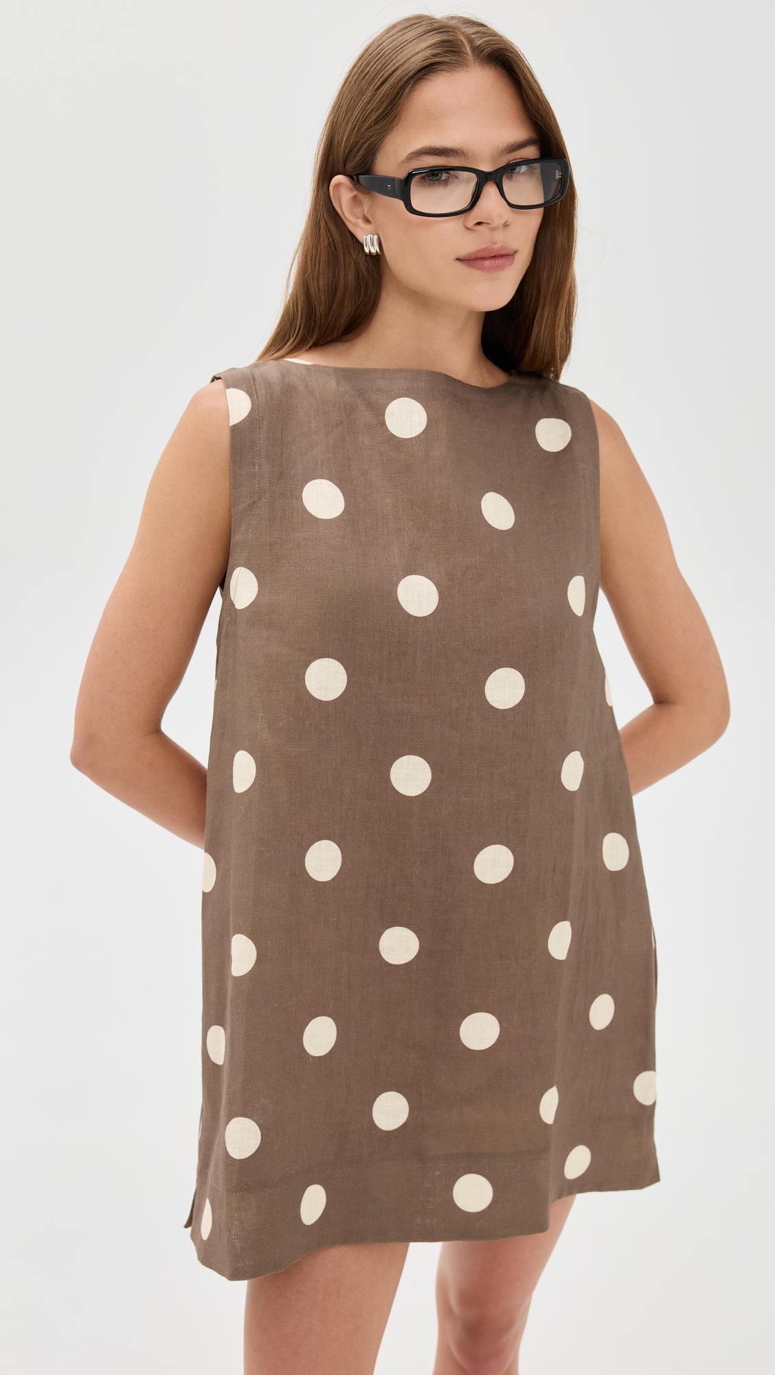 Aftersun Linen Mini Dress by VRG GRL
