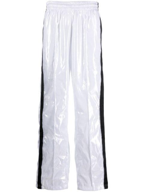 contrasting-border track pants by VTMNTS