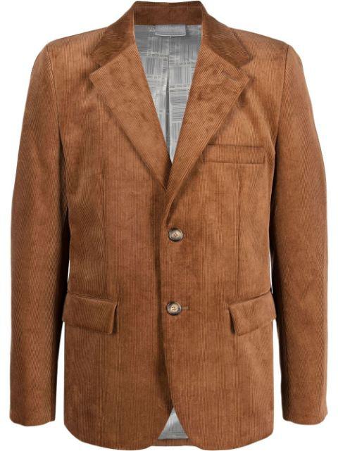 corduroy single-breasted blazer by VTMNTS