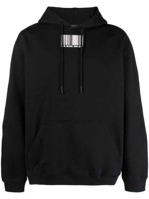 logo-patch long-sleeve hoodie by VTMNTS