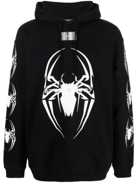 logo print hoodie by VTMNTS