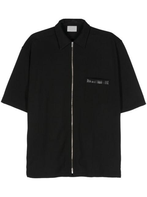 raised logo-detail short-sleeve shirt by VTMNTS