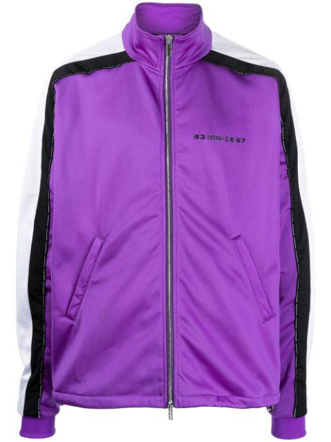 side stripes zip-up jacket by VTMNTS