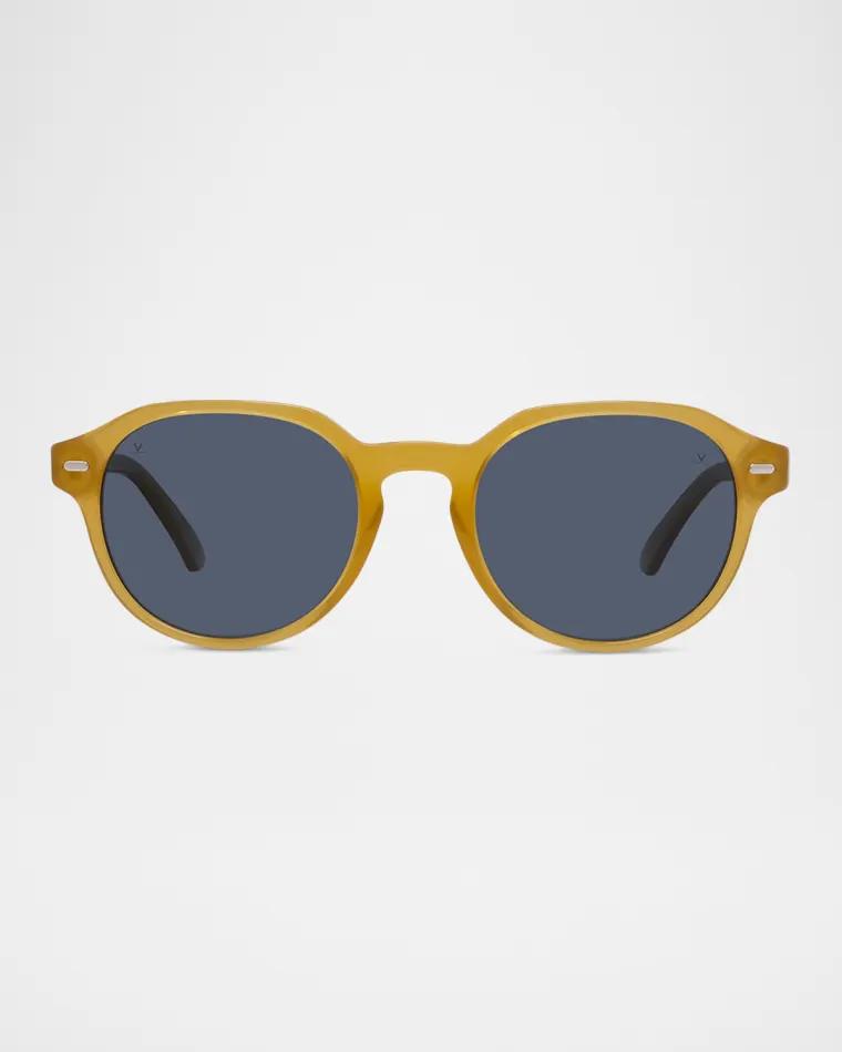 Men's Belvedere 14 Acetate Round Sunglasses by VUARNET