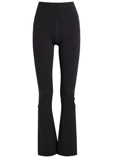 All The Feels flared stretch-jersey leggings by VUORI