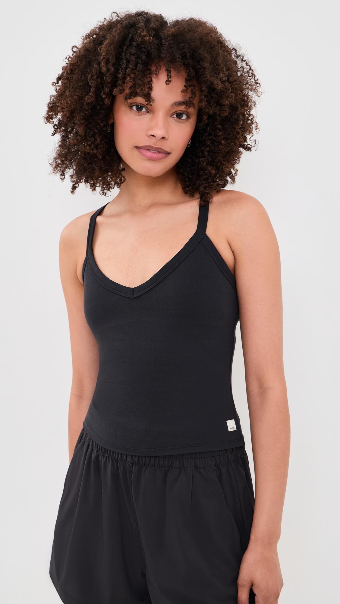 All The Form V Neck Tank by VUORI