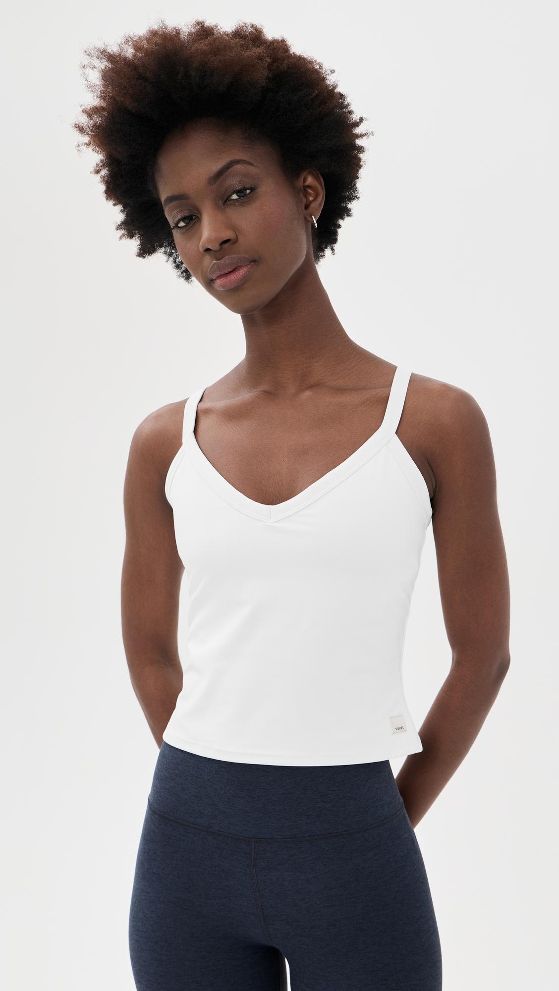 All The Form V Neck Tank by VUORI