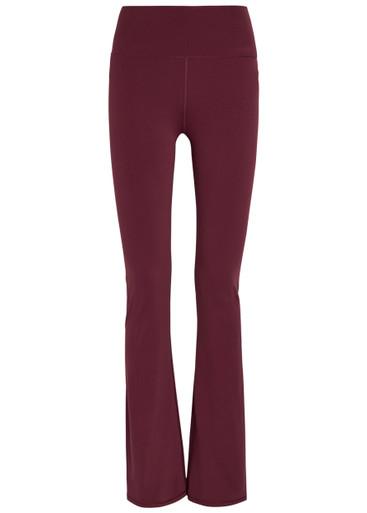 AllTheFeels™ flared-leg stretch-jersey leggings by VUORI