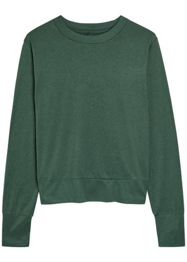 Daydream crew-neck stretch-jersey top by VUORI