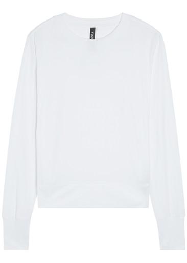 Daydream crew-neck stretch-jersey top by VUORI