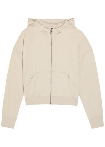 Halo Modern hoodied jersey sweatshirt by VUORI