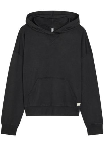 Halo Modern hoodied stretch-jersey sweatshirt by VUORI