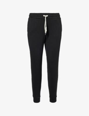 Performance tapered mid-rise stretch-recycled polyester jogging bottoms by VUORI
