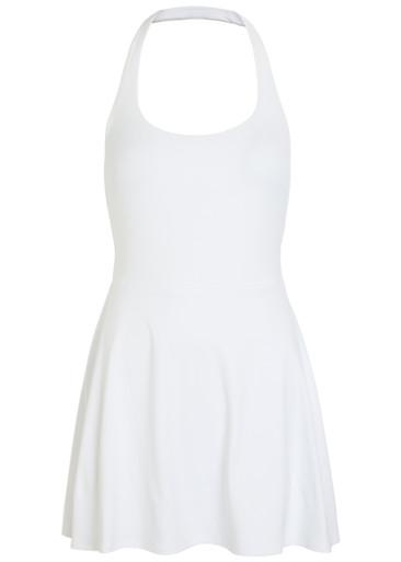 Tiebreak Halter stretch-jersey mini tennis dress by VUORI