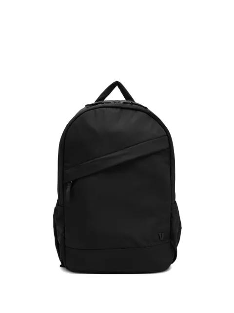 Wanderer logo-patch zip-pocket backpack by VUORI