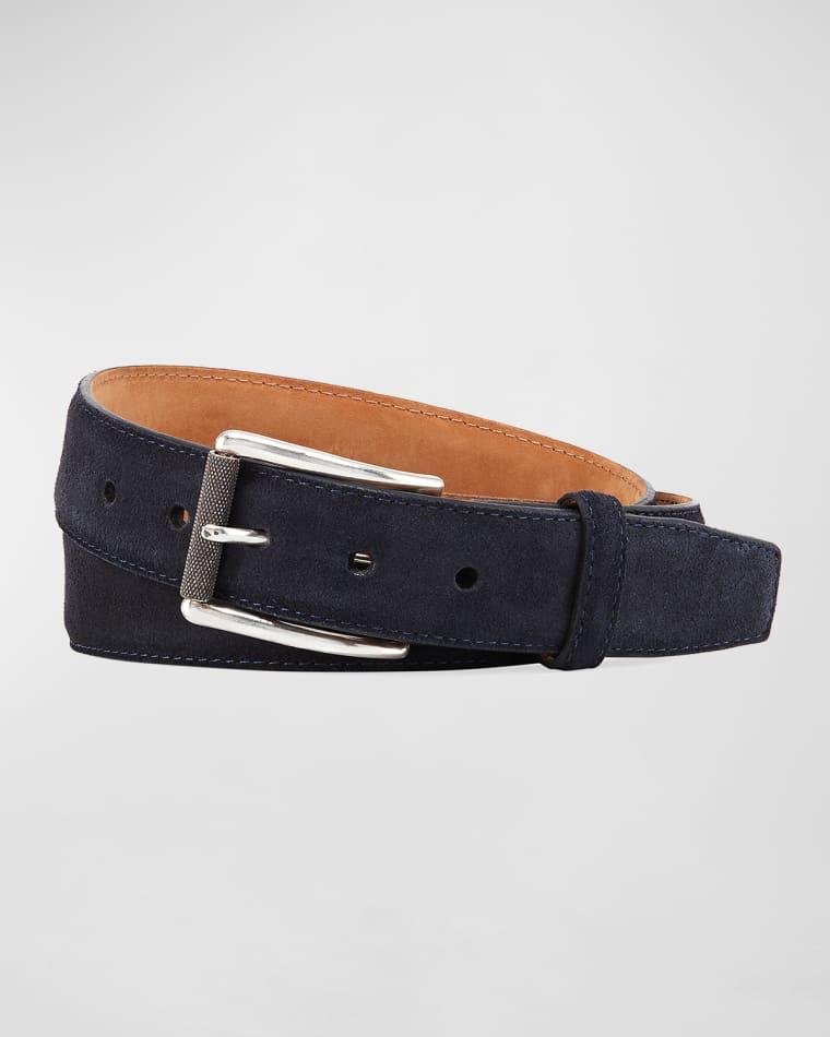 Men's Suede Belt by W. KLEINBERG