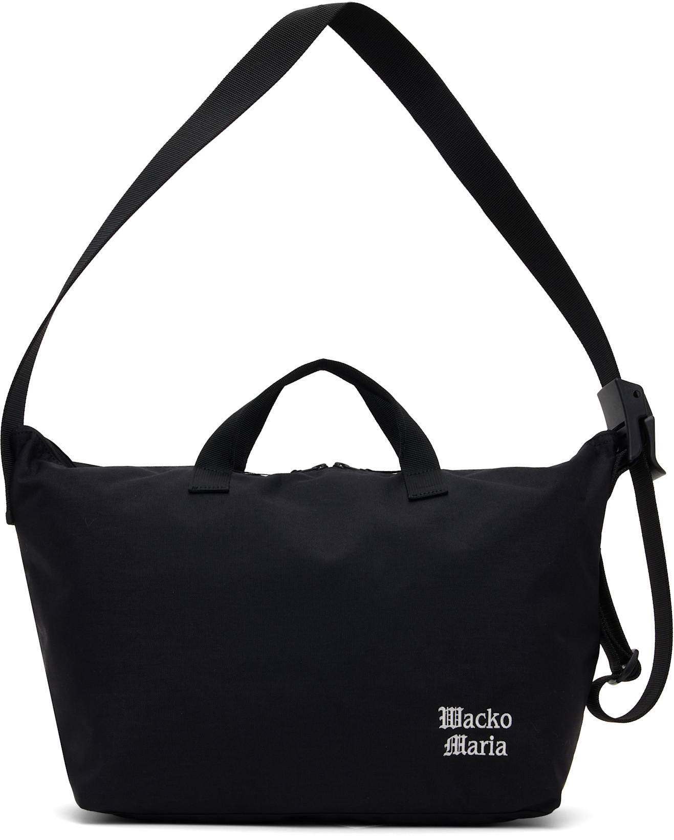 Black Speak Easy Bag by WACKO MARIA